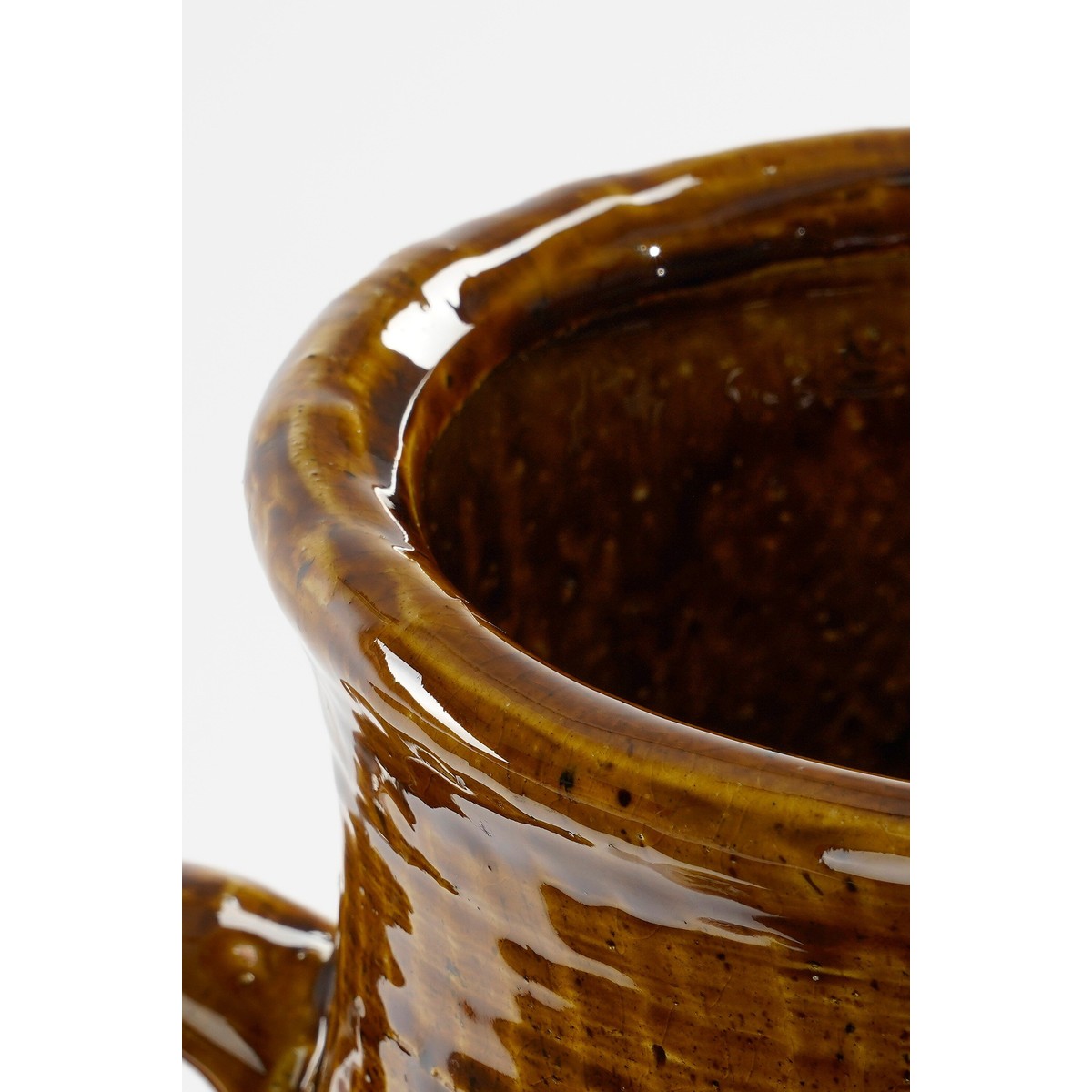 Vase H39 cm ELENA marron, MICA DECORATIONS