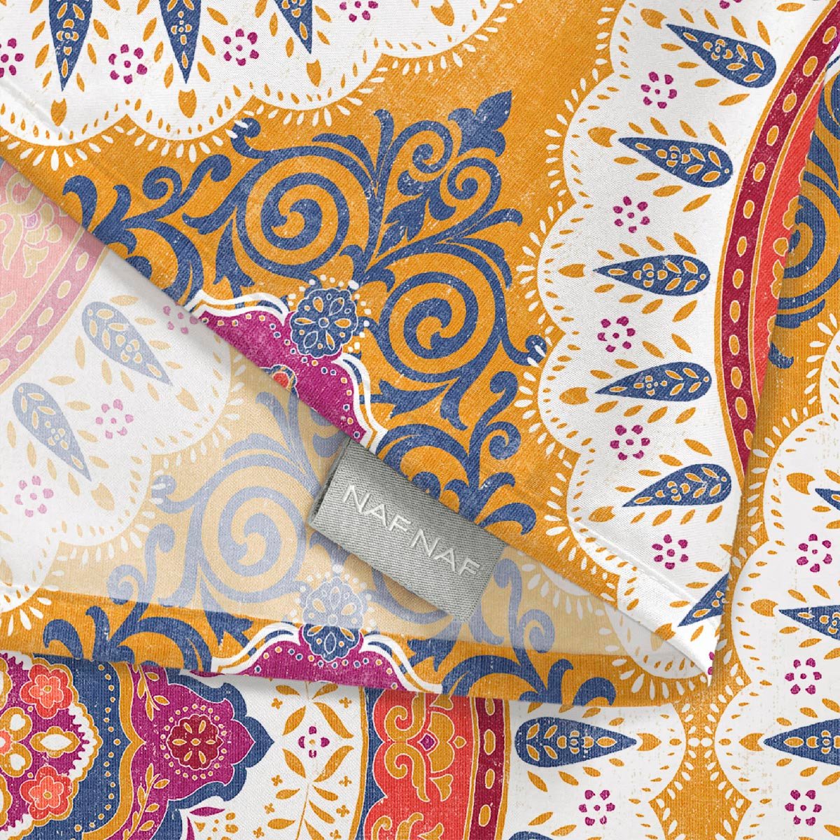 Nappe anti-taches Calo - 100% coton - orange, NAF NAF HOME