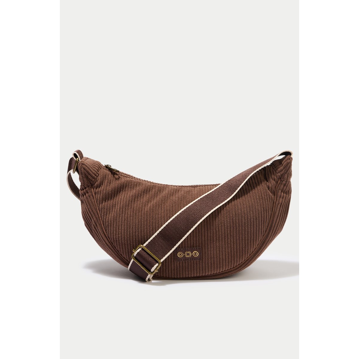 Sac banane velours côtelé marron, CACHE CACHE
