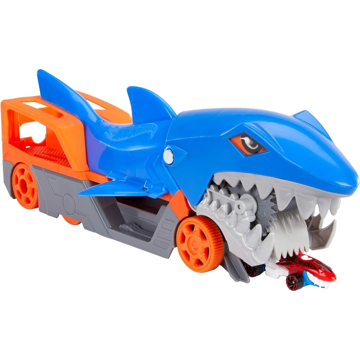 Hot Wheels City Transporteur Requin multicolore, MATTEL