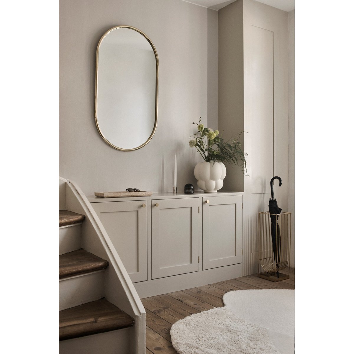 Miroir Angui 100x60 cm or, AYTM
