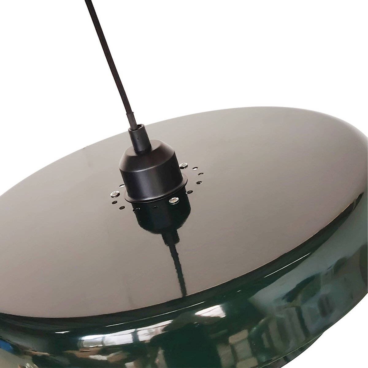 Suspension intérieur métal Ø35cm KOVA vert, SWEEEK