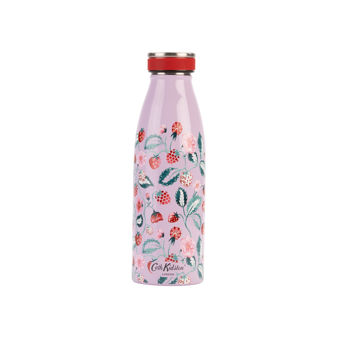 350ml Raspberry Stainless Steel Water Bottle pink, CATH KIDSTON