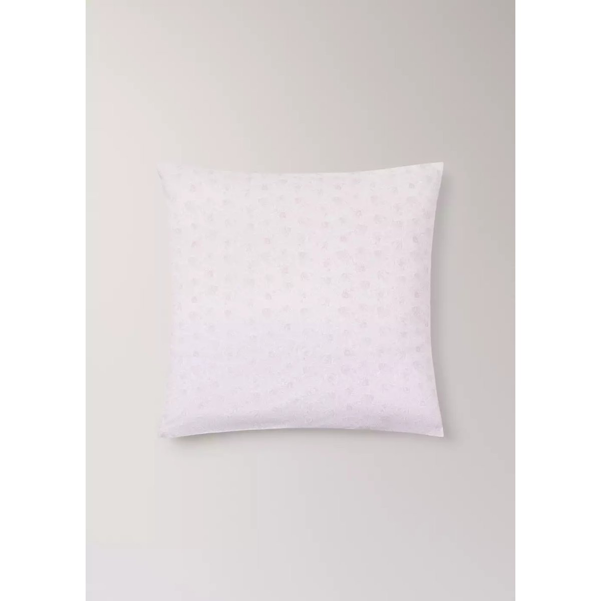 Taie d'oreiller enfant percale de coton fleurs 60x60 rose pastel, MANGO HOME