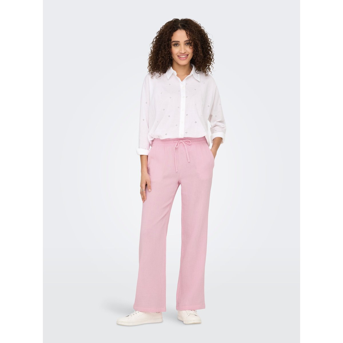 Pantalon À Jambe Large rose - fairy tale, JDY