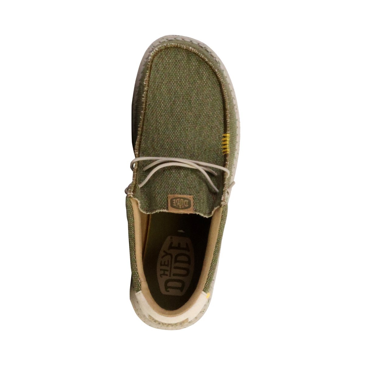 Mocassin à Lacets Wally Coastline Jute olive, HEY