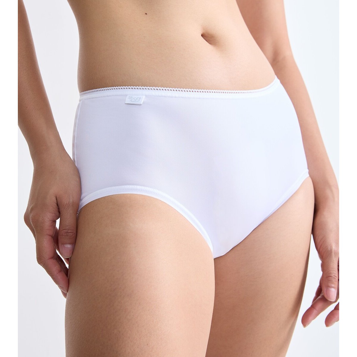 Lot de 2 + 1 gratuit - Culottes midi SLOGGI 24/7 MICROFIBRE blanc, SLOGGI