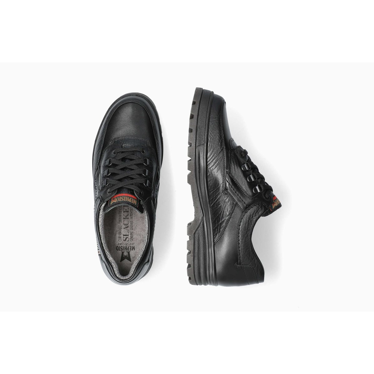 Derbies en cuir BARRACUDA MT noir 9, MEPHISTO