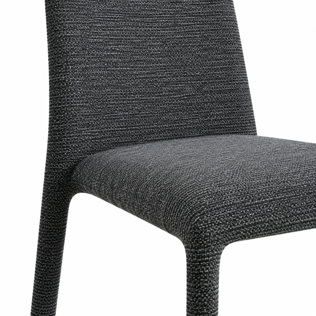 Chaise en tissu empilable (lot de 2) ESSEN gris, PIER IMPORT