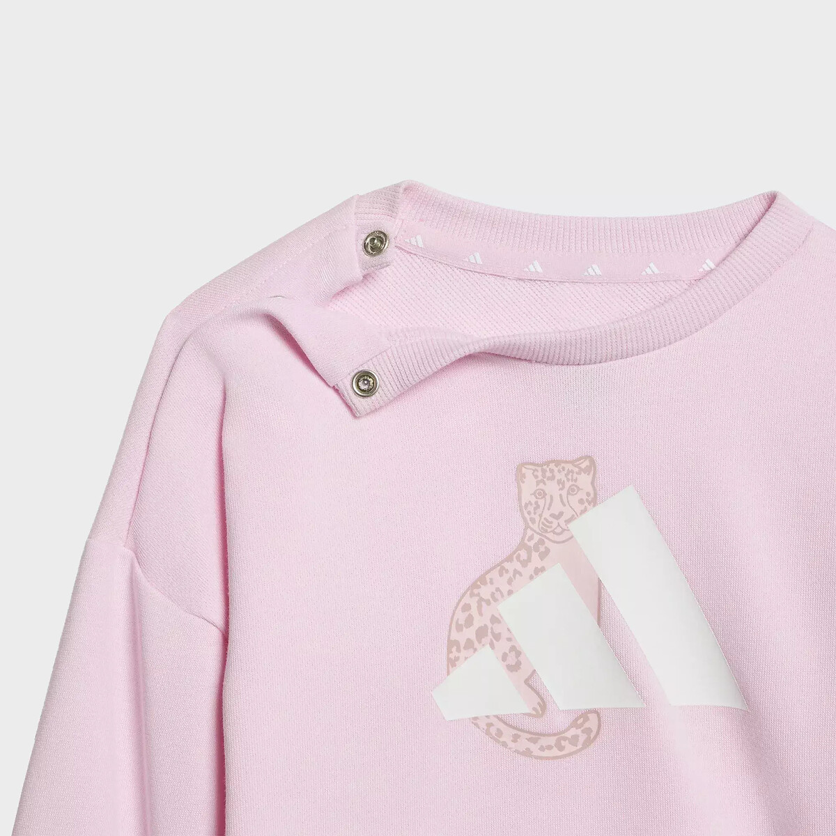 Leopard Print Fleece Outfit pink, ADIDAS SPORTSWEAR