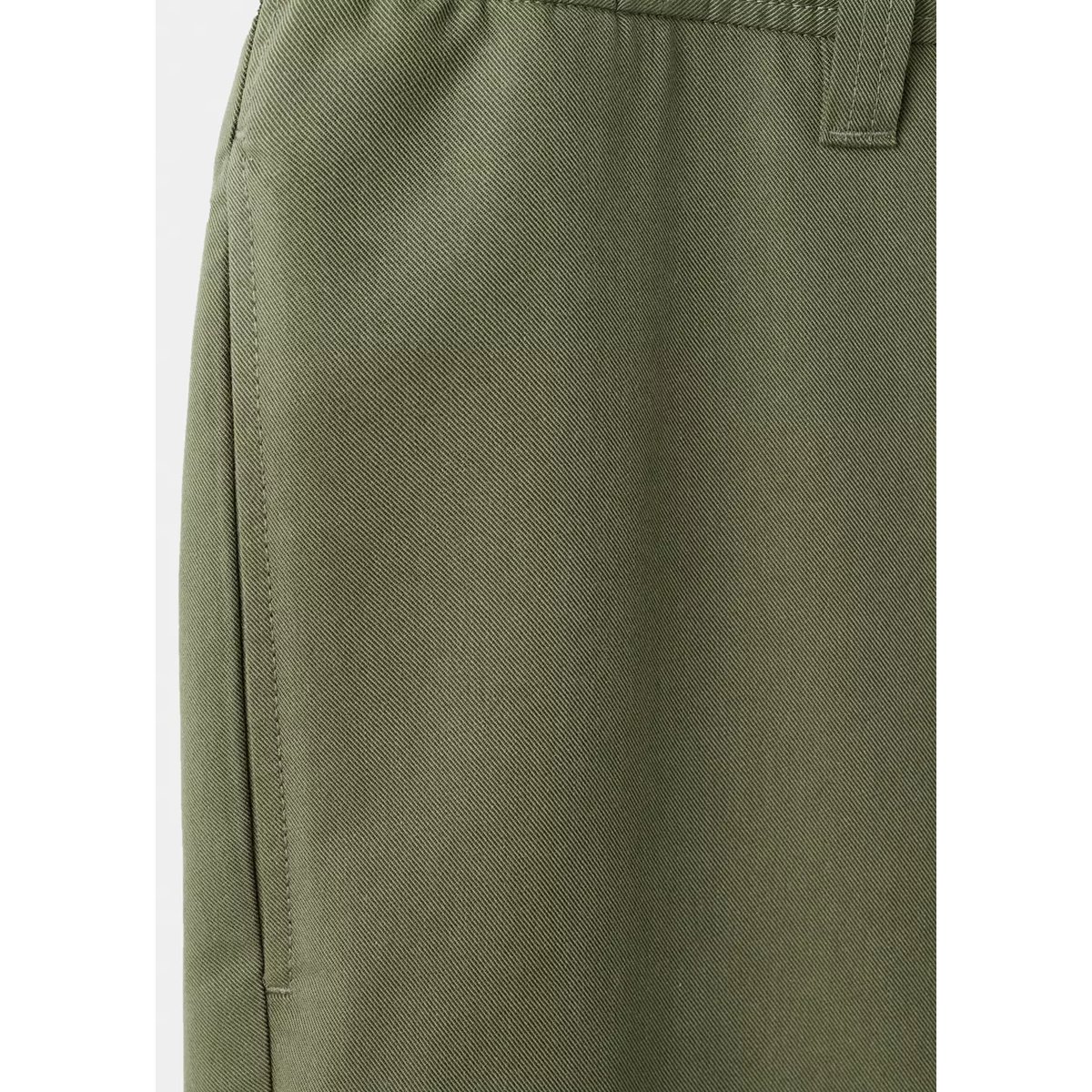Pantalon chino regular fit vert forêt, MANGO MAN
