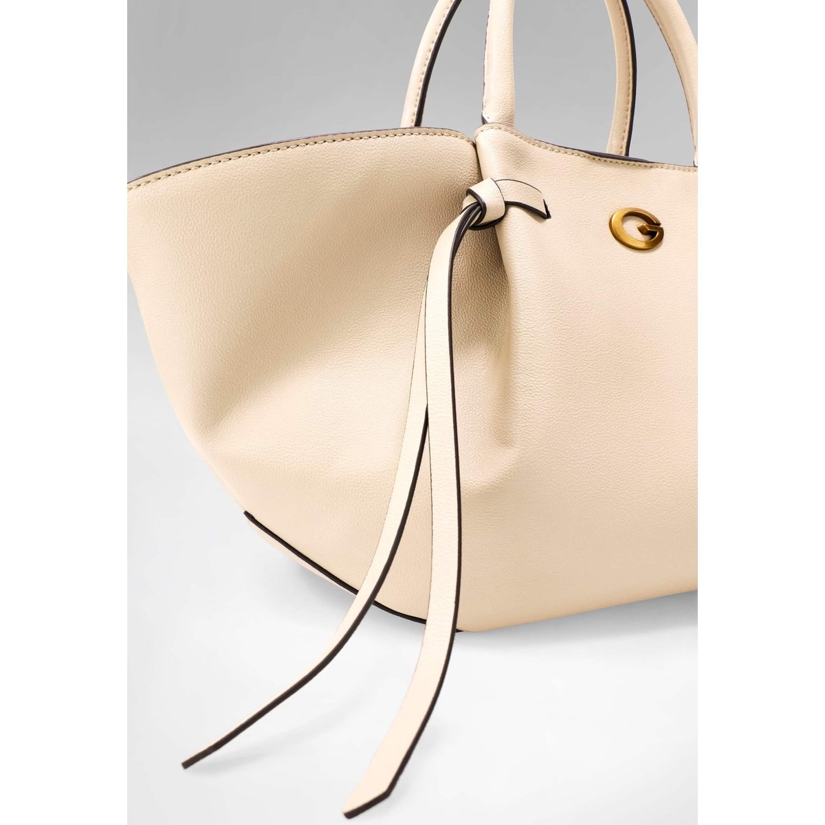 Sac À Main Allegra En Cuir Synthétique crème, GUESS