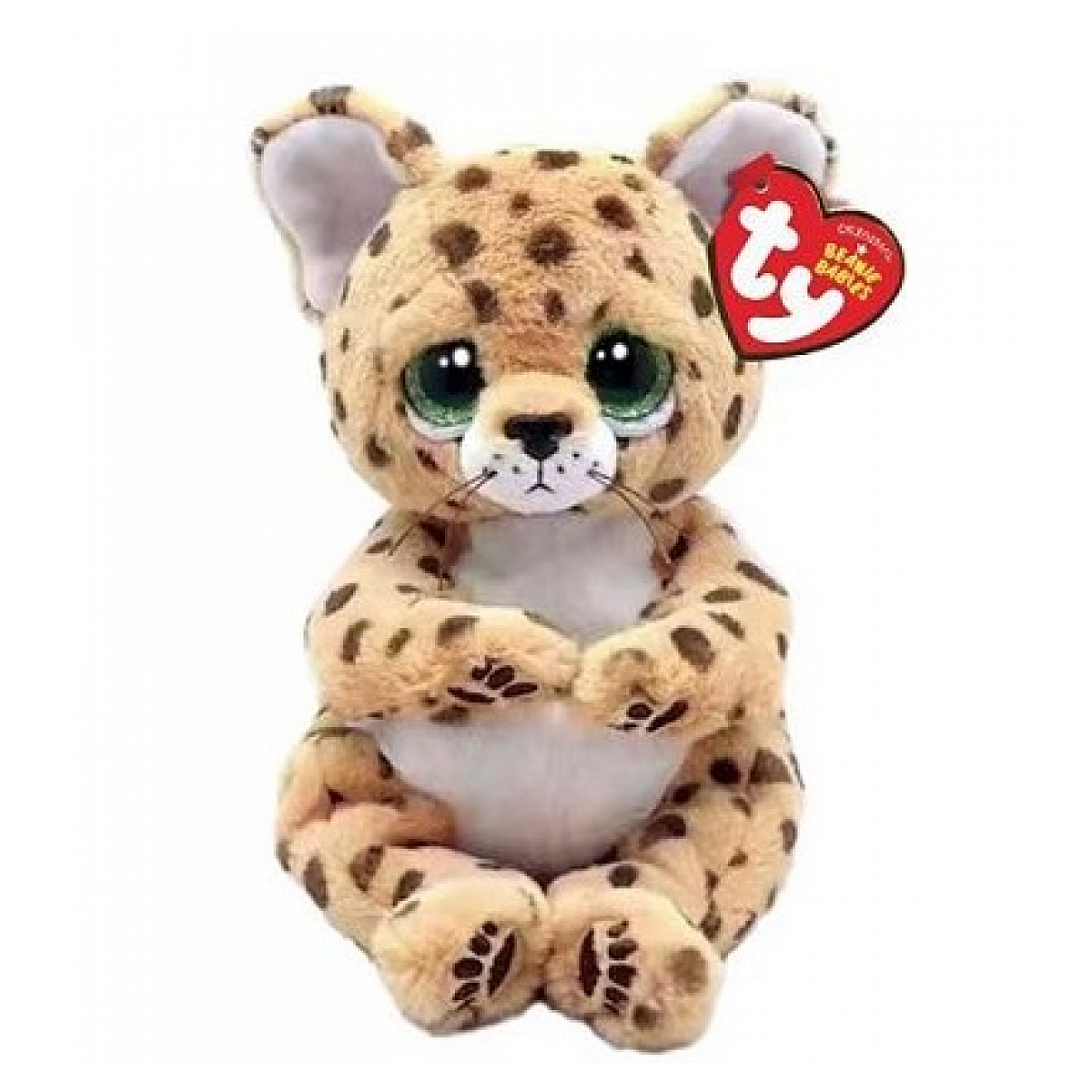 small Lloyd le leopard orange, TY