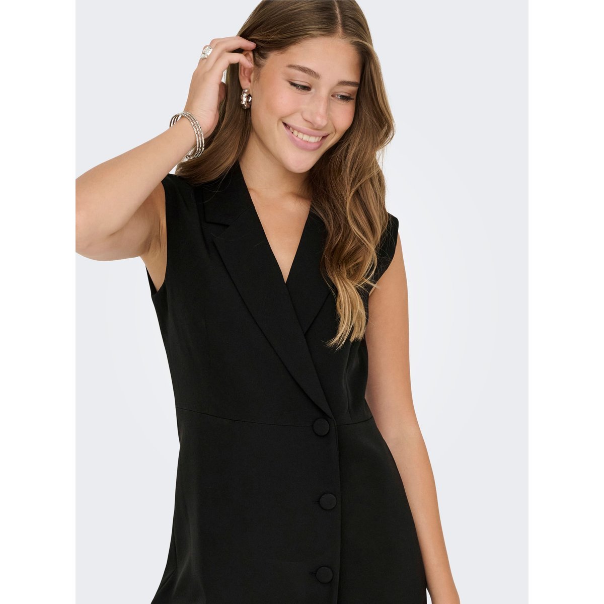 Robe ONLELLY Robe courte noire - black, ONLY