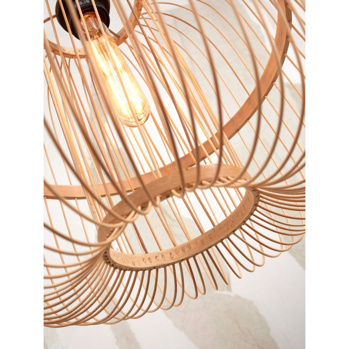 Lampadaire Bambou HOKKAIDO naturel, GOOD & MOJO