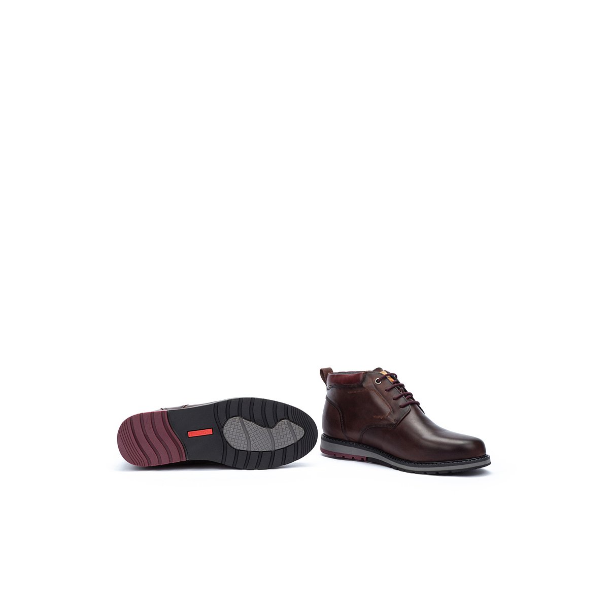 Bottines cuir Berna doublure chaude olmo, PIKOLINOS