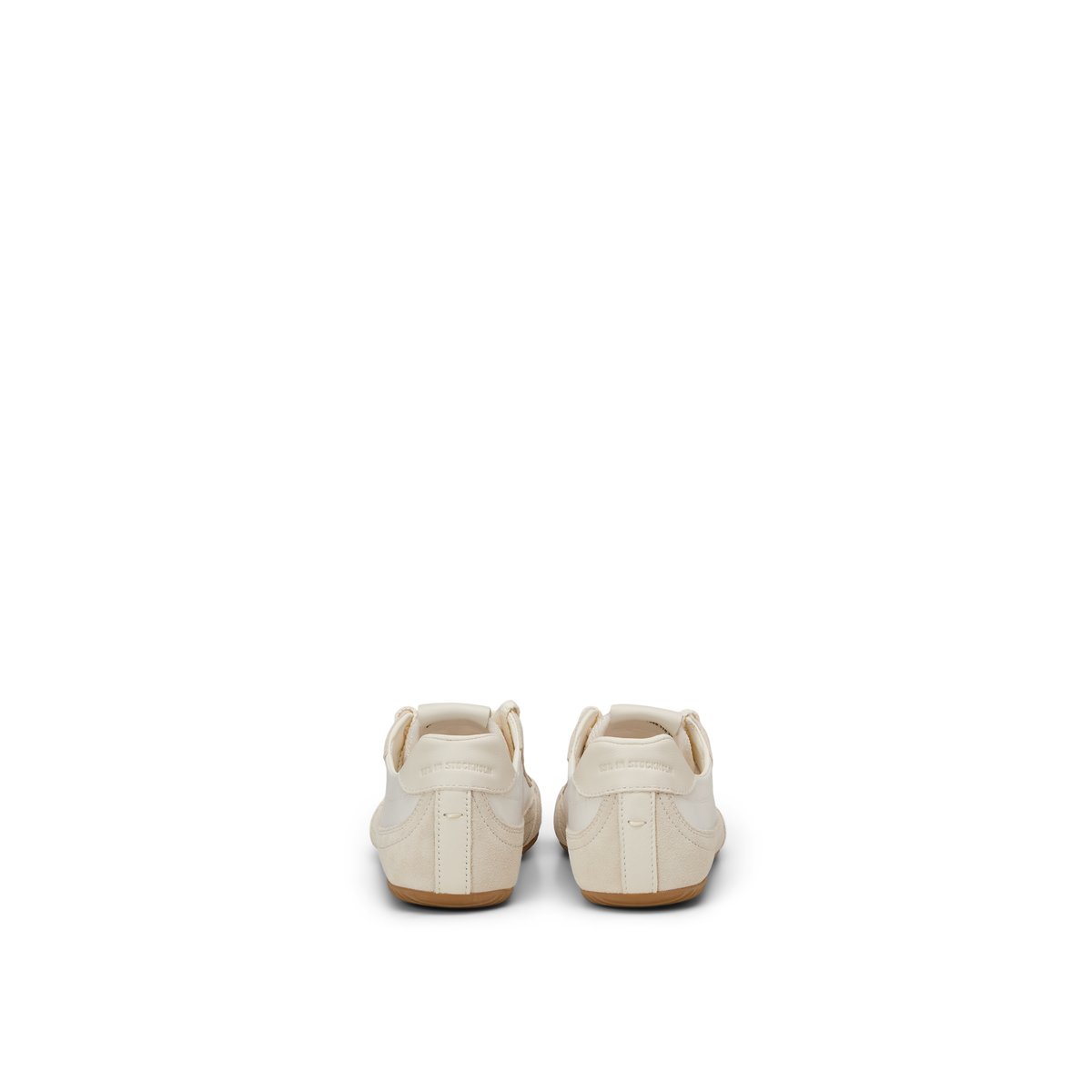 Baskets Modèle Lola en mélange de matériaux légers blanc naturel, MARC O'POLO