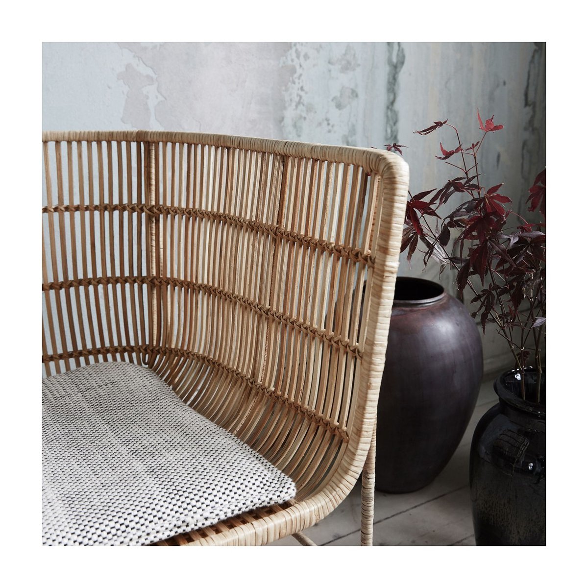 Chaise Cuun H 70 cm naturel, HOUSE DOCTOR