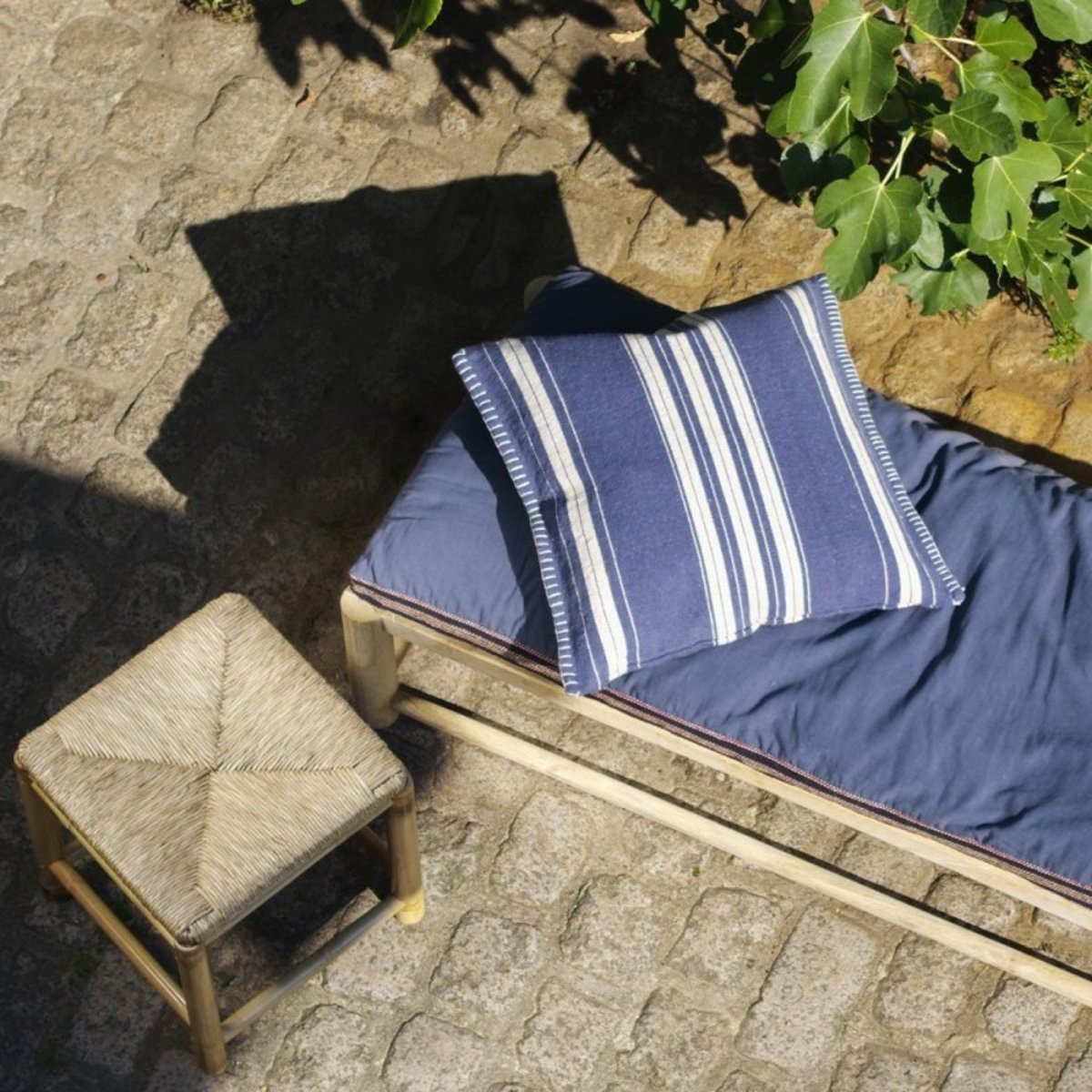 Banc bois manguier bois clair, MADAM STOLTZ