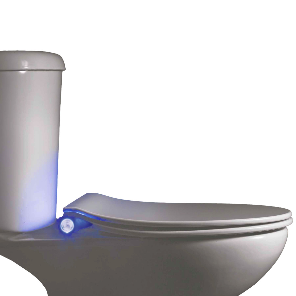 Abattant WC lumineux thermodur LED LUMOS blanc, GUY LEVASSEUR