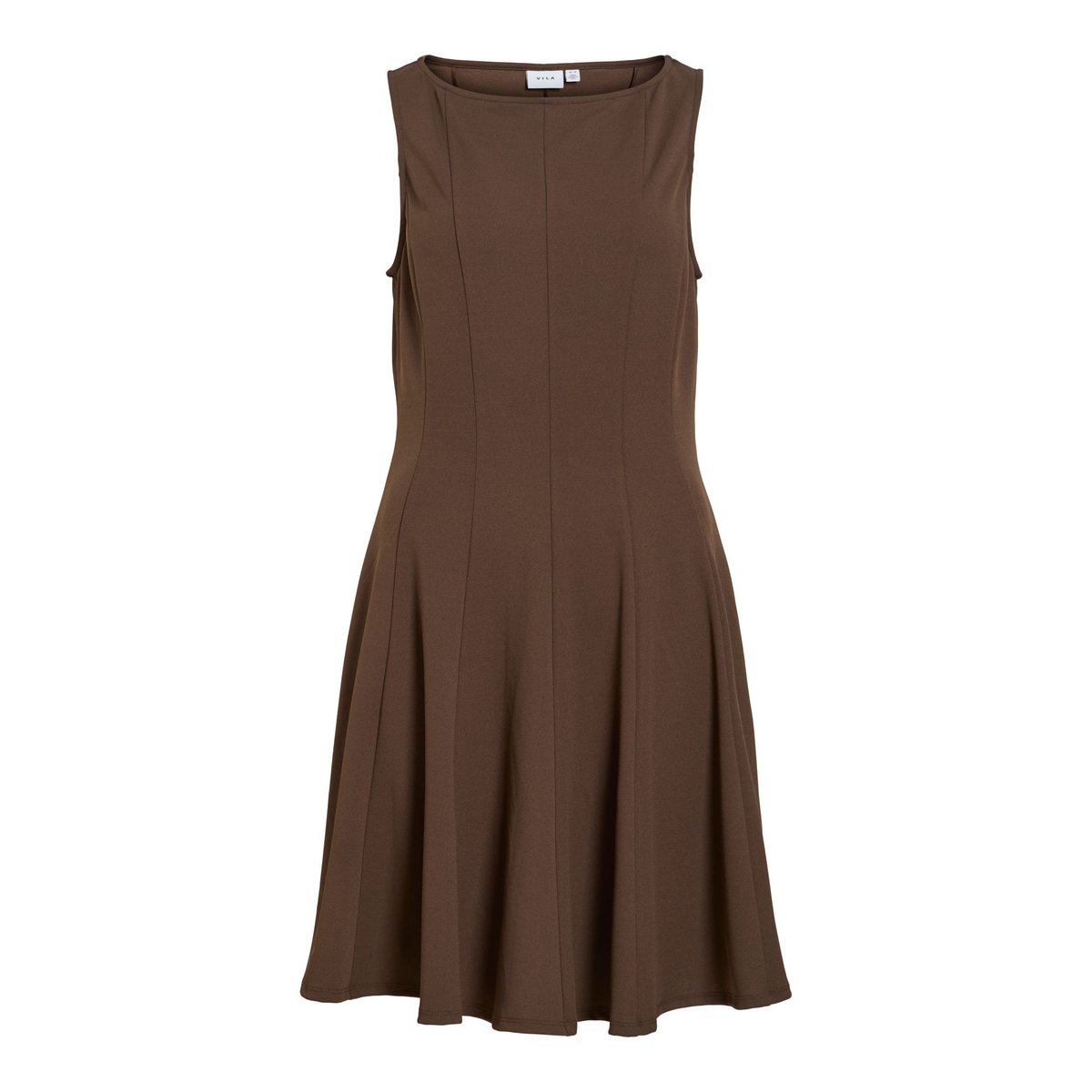 Robe Courte marron - chocolate brown1, VILA