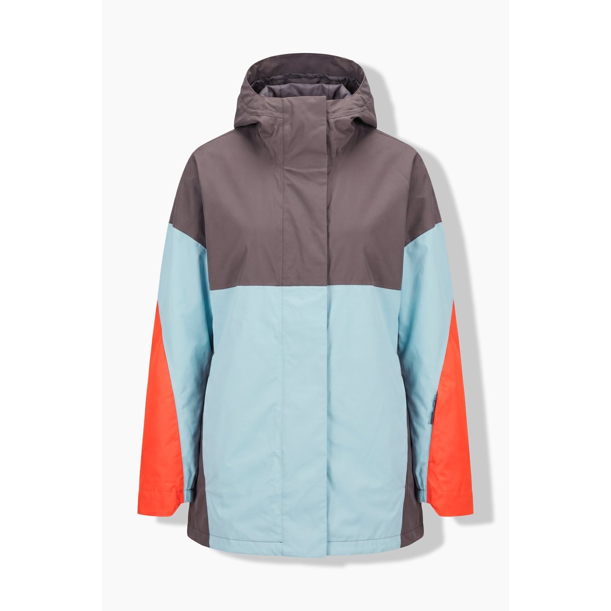 Veste technique HYPRAR Zip-In taupe foncé, ULLA POPKEN