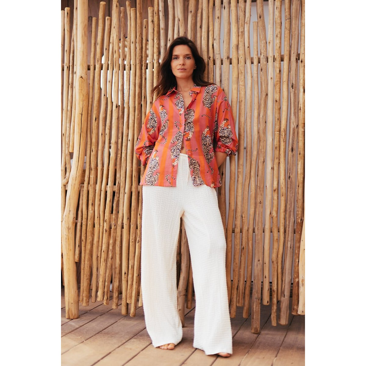 Pantalon droite PANTY ice cream, LE TEMPS DES CERISES
