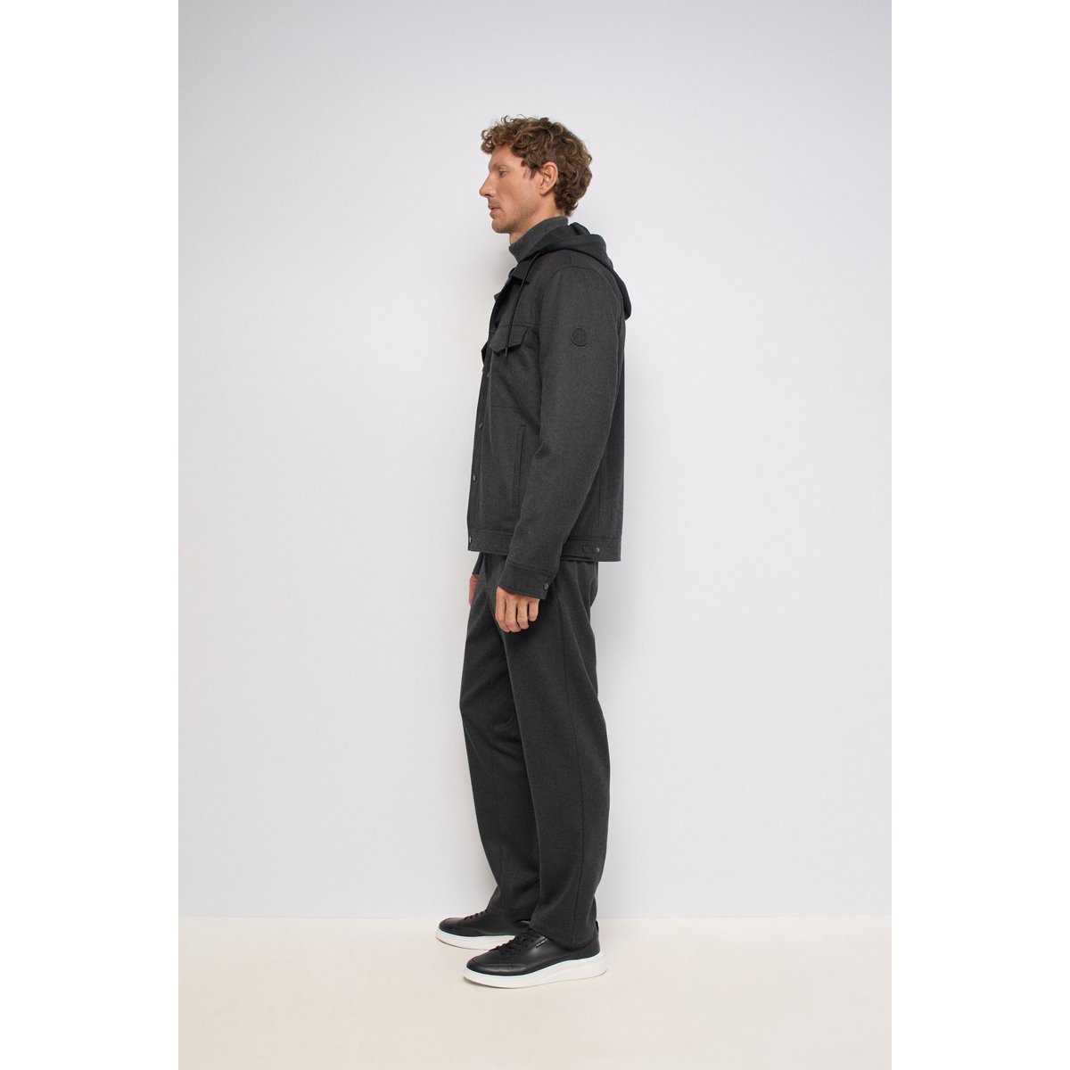 BLOUSON AVEC LAINE gris, SALSA JEANS