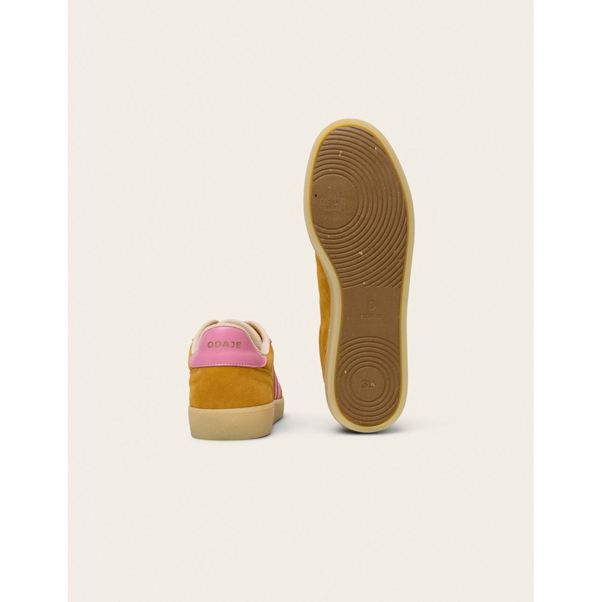 Baskets LUCIA ocre rose, ODAJE