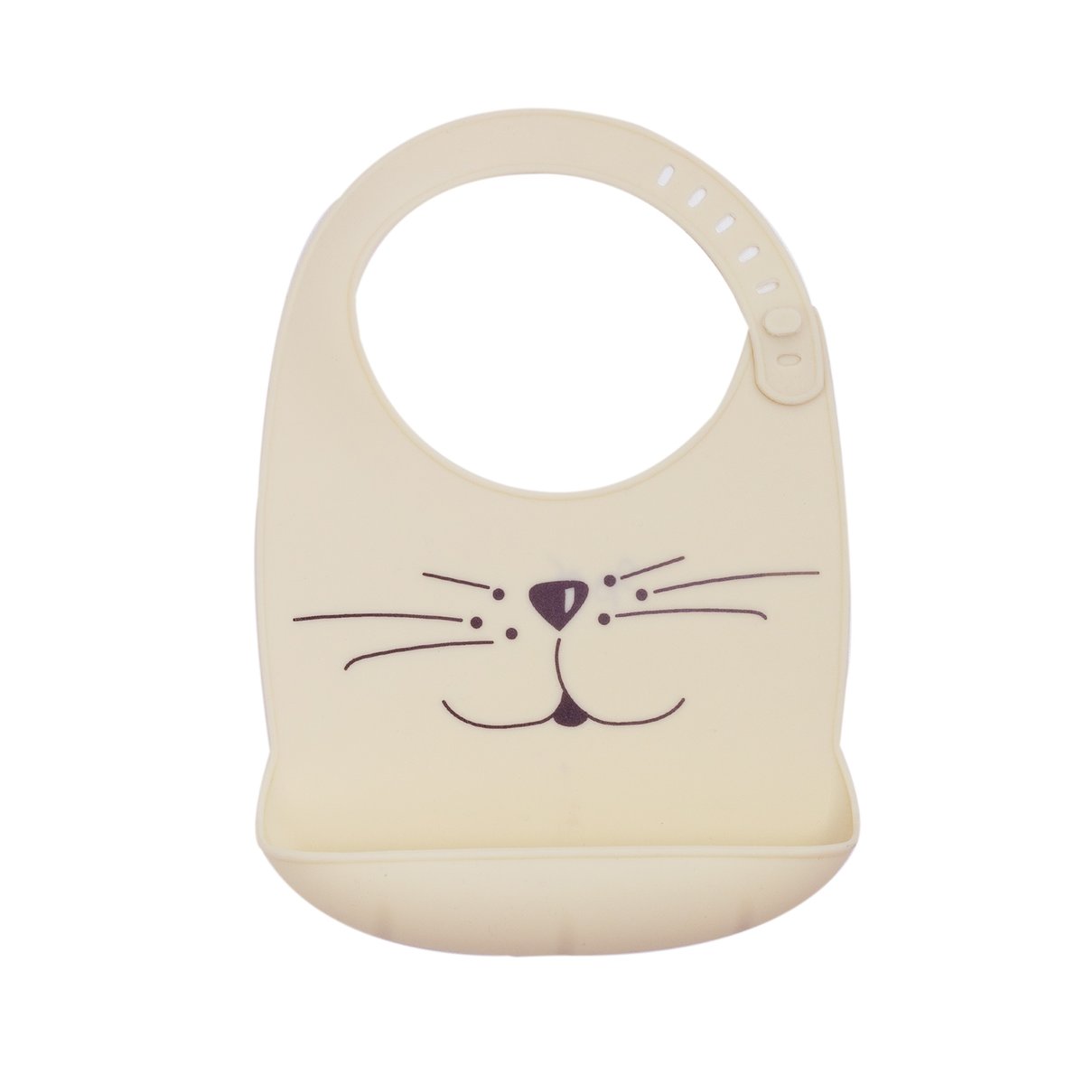 Bavoir silicone récupérateur pour bébé #e0cda9, TROIS KILOS SEPT