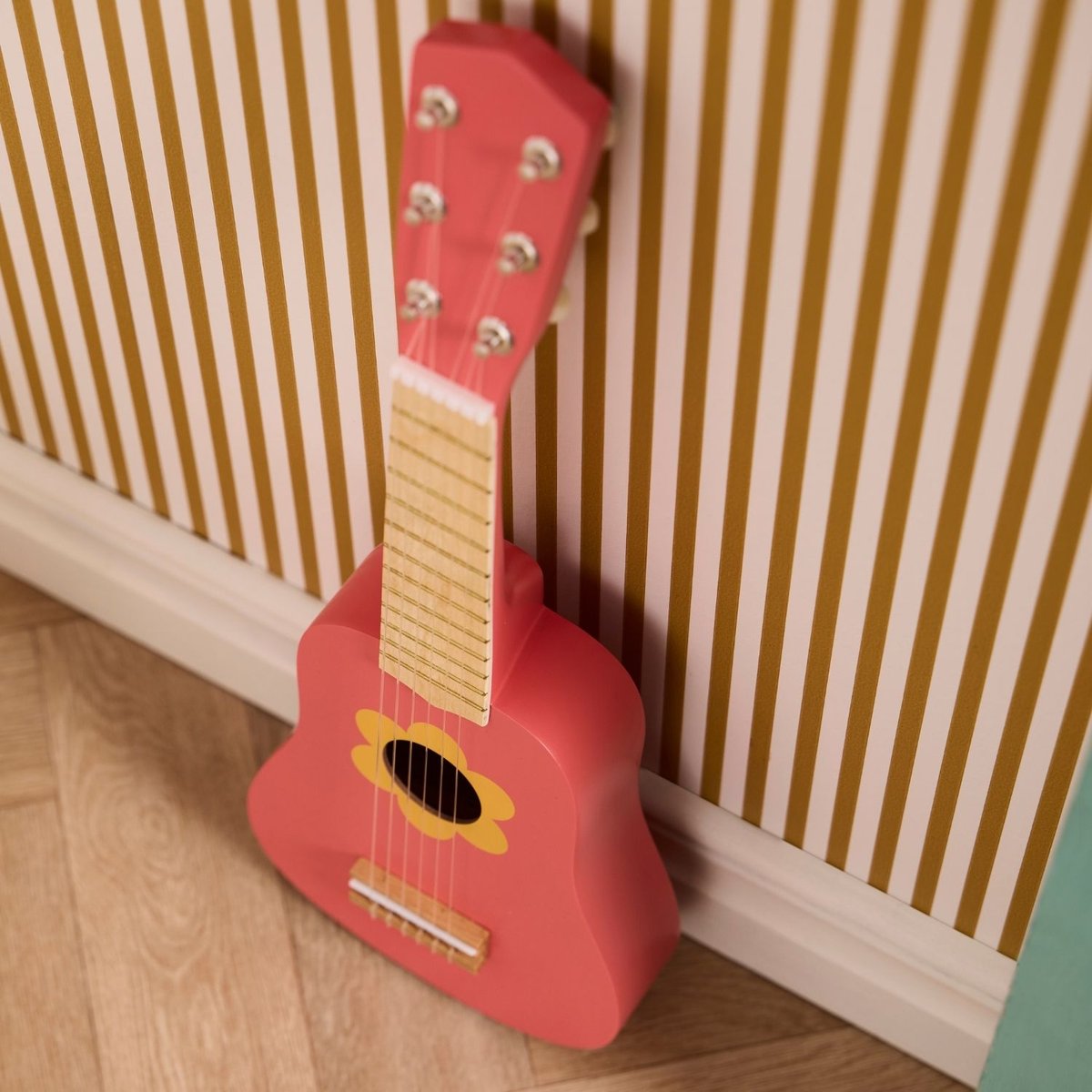 Guitare rose, jaune, KID'S CONCEPT