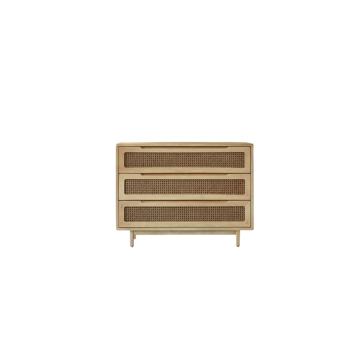 Commode en Orme massif, LUIS naturel, TIKAMOON