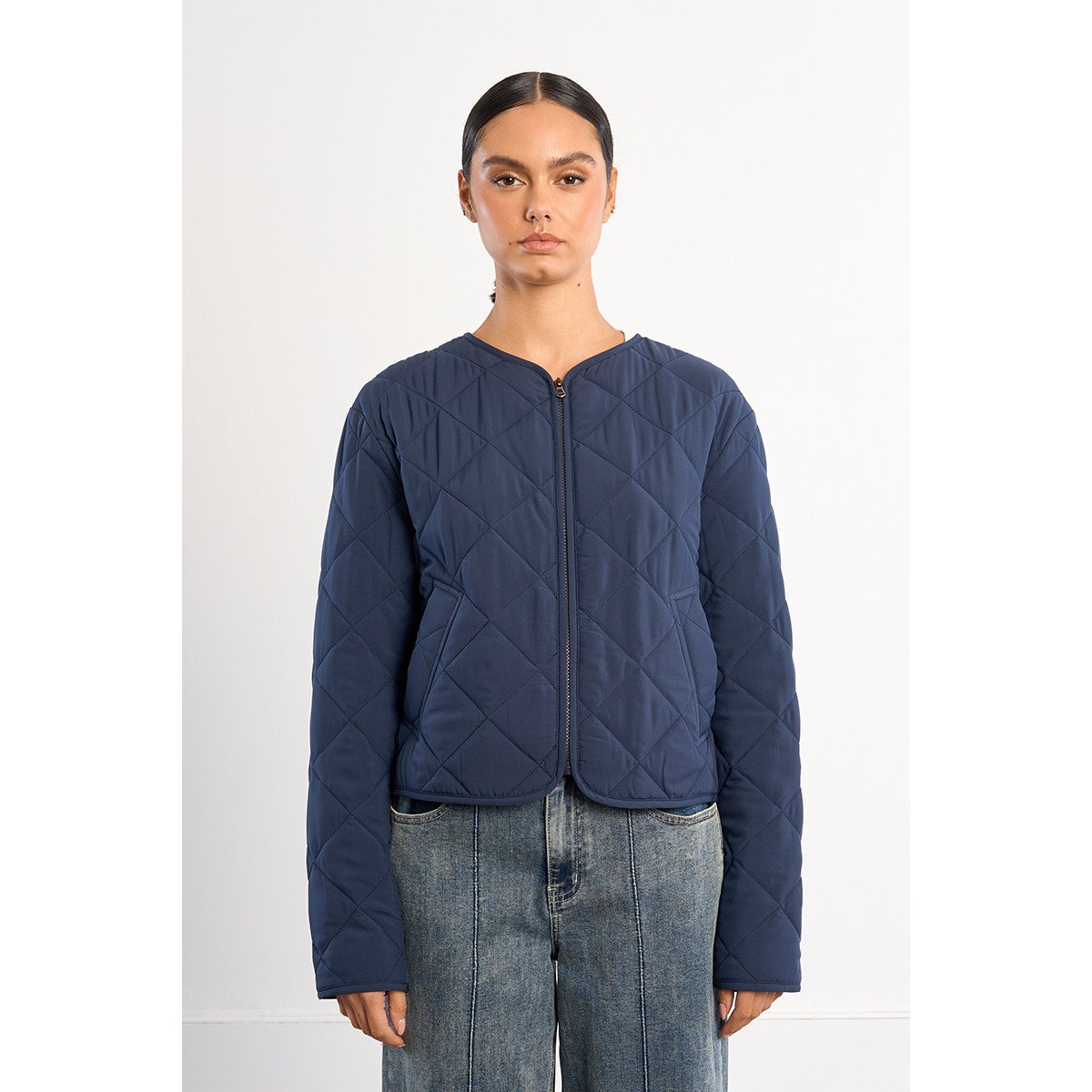 Veste matelassée navy blue, LILI SIDONIO