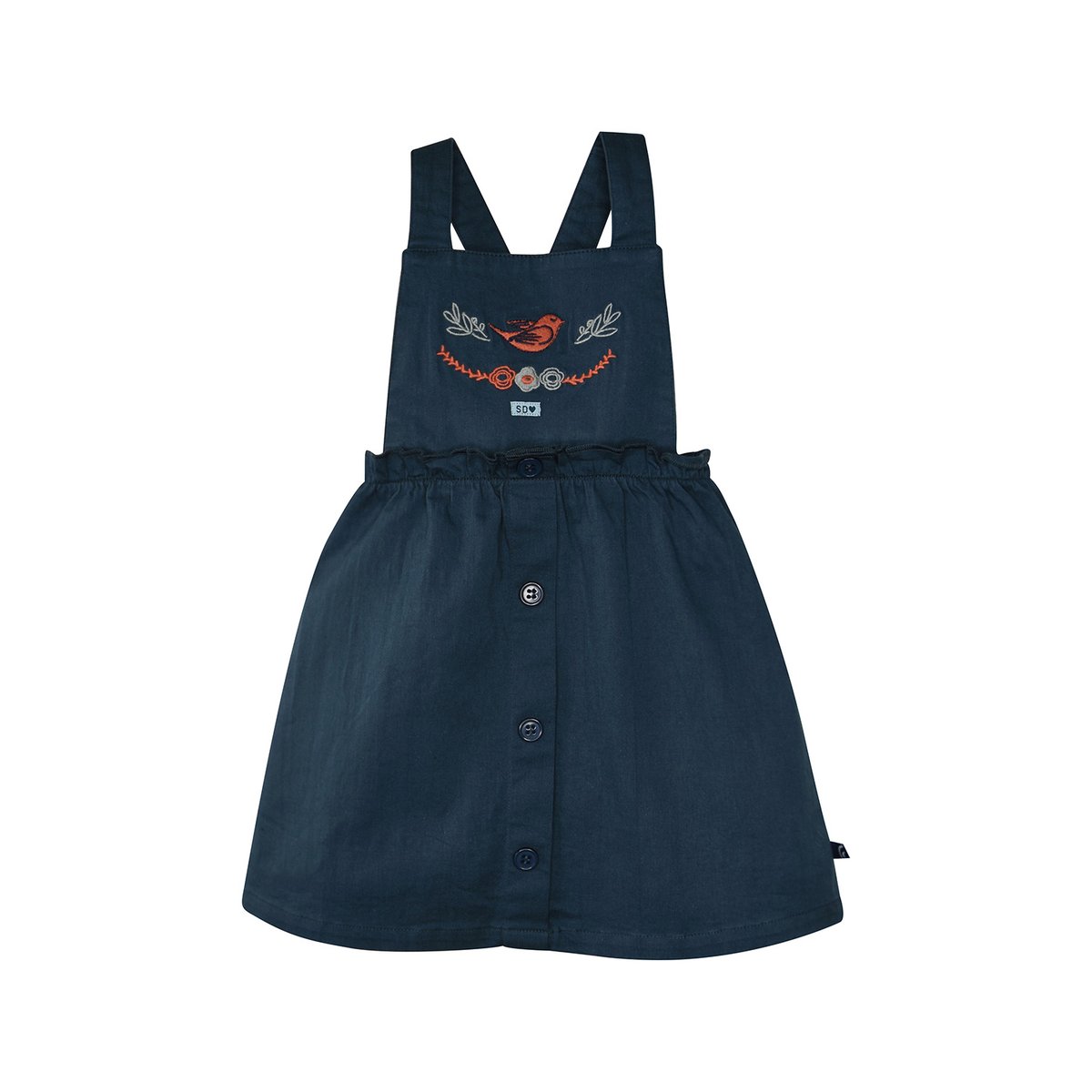 Robe miranda twill sans manches enfant bleu, SUCRE D'ORGE