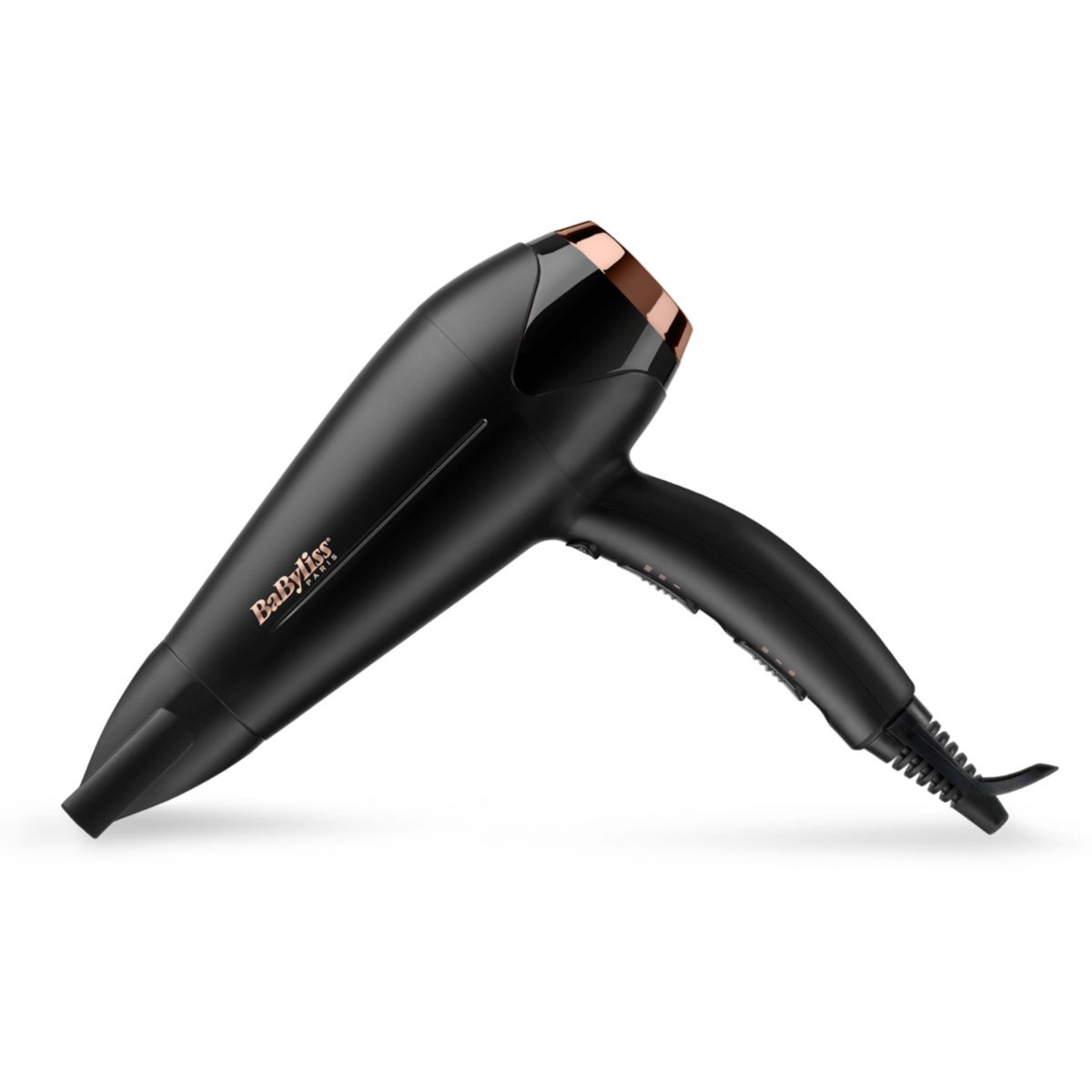 Sèche cheveux Turbo Shine 2200 D570DE noir et cuivrã©, BABYLISS