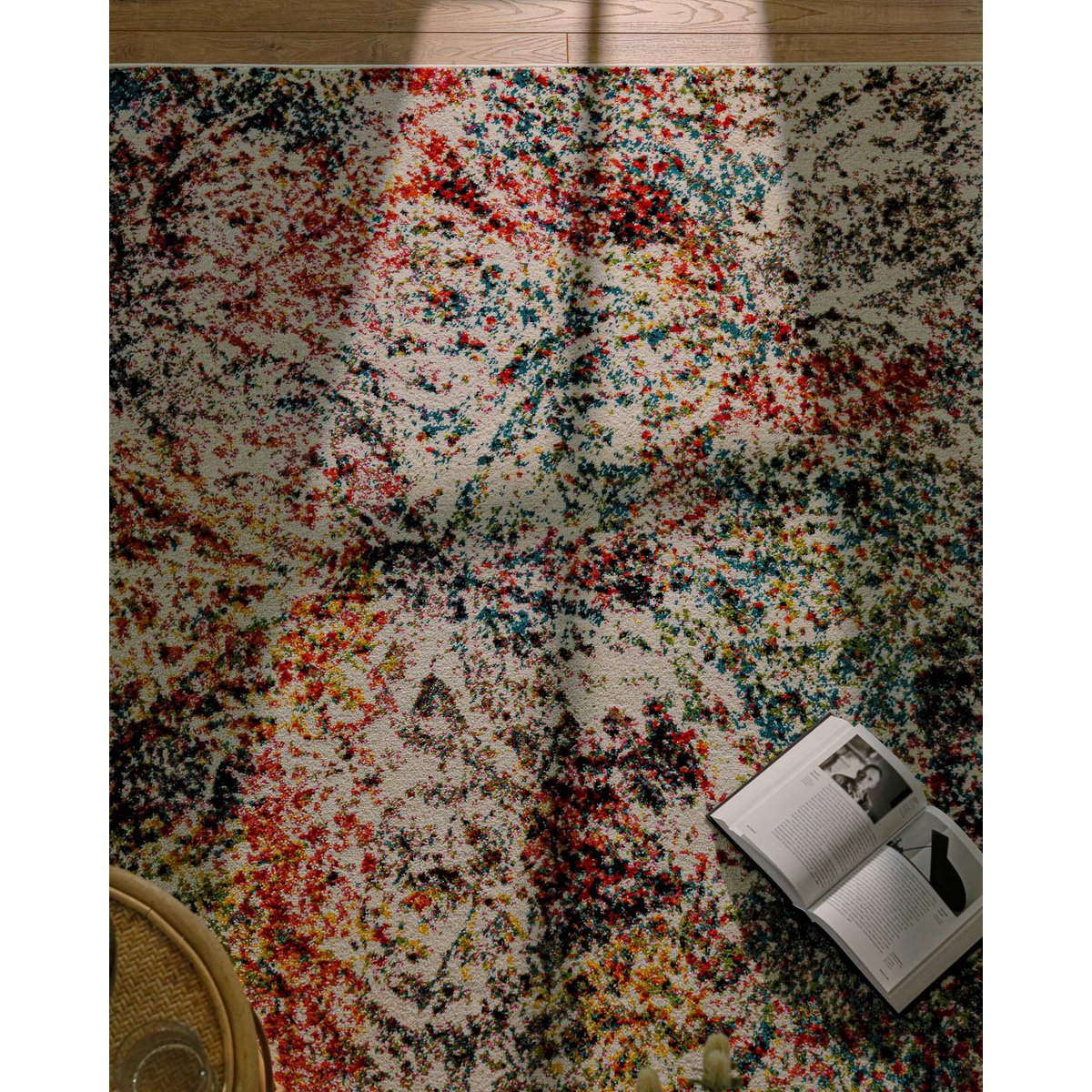 WECONhome Modernina 2.0 par Esprit, tissé machine, tapis poils courts, certifié OEKO-TEX® ,  Modernina 2.0 multicolore, ESPRIT