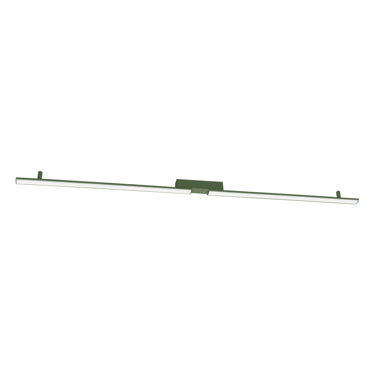 Plafonnier Aluminium Vert Olive LED 2 Lagom vert olive, EDEN