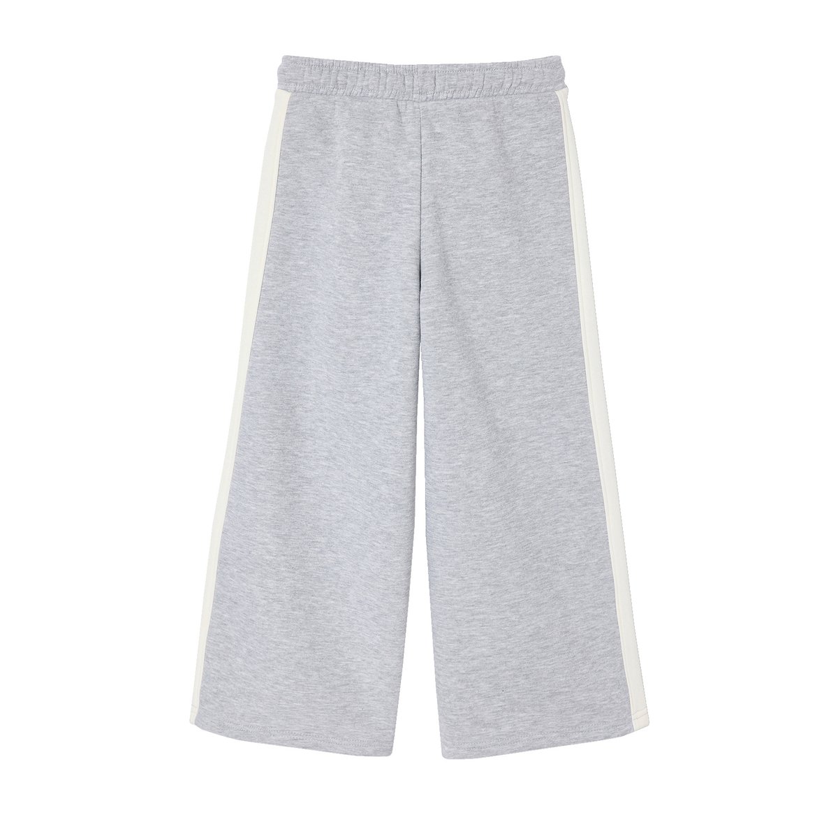 Pantalon jogging large gris chiné, VERTBAUDET