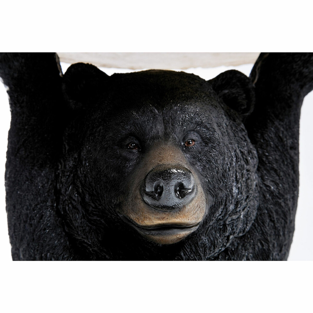Table d´appoint Animal Bear Ø33cm marron, KARE DESIGN