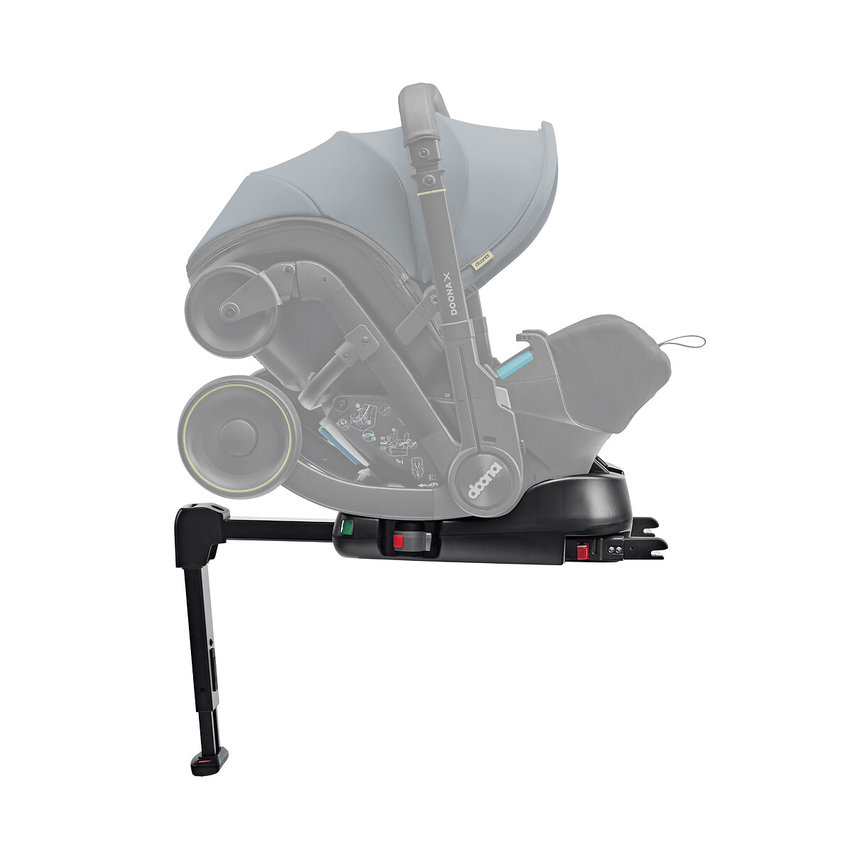 X ISOFIX Car Seat Base black, DOONA