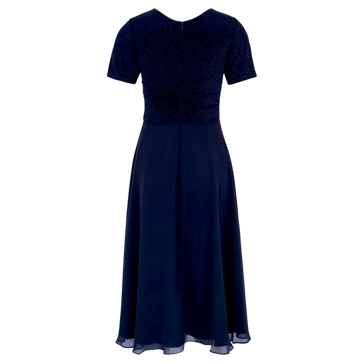Robe de cocktail au look scintillant patch dark blue/dark blue, VERA MONT