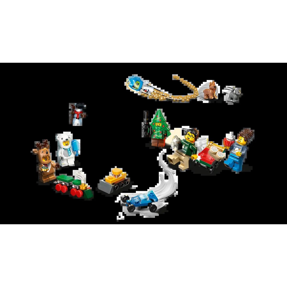 City Le calendrier de l'Avent 2025 multicolore, LEGO