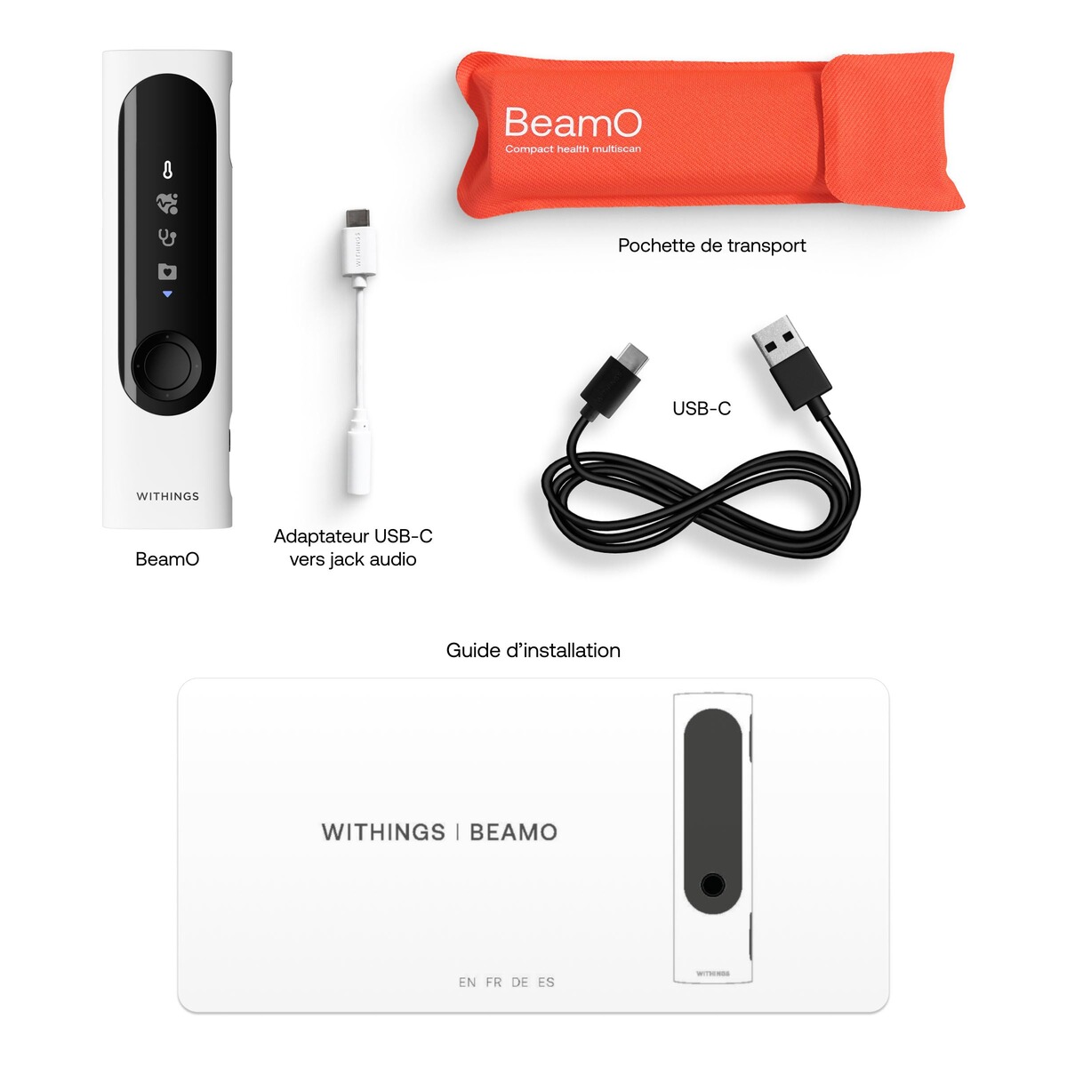 Thermomètre BeamO couleur unique, WITHINGS