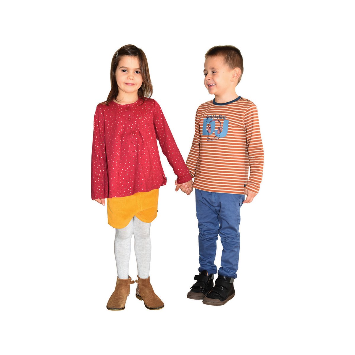 Pantalon justin twill enfant bleu, SUCRE D'ORGE