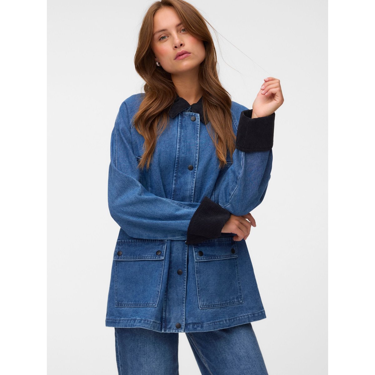 Veste En Jean medium blue denim, VERO MODA
