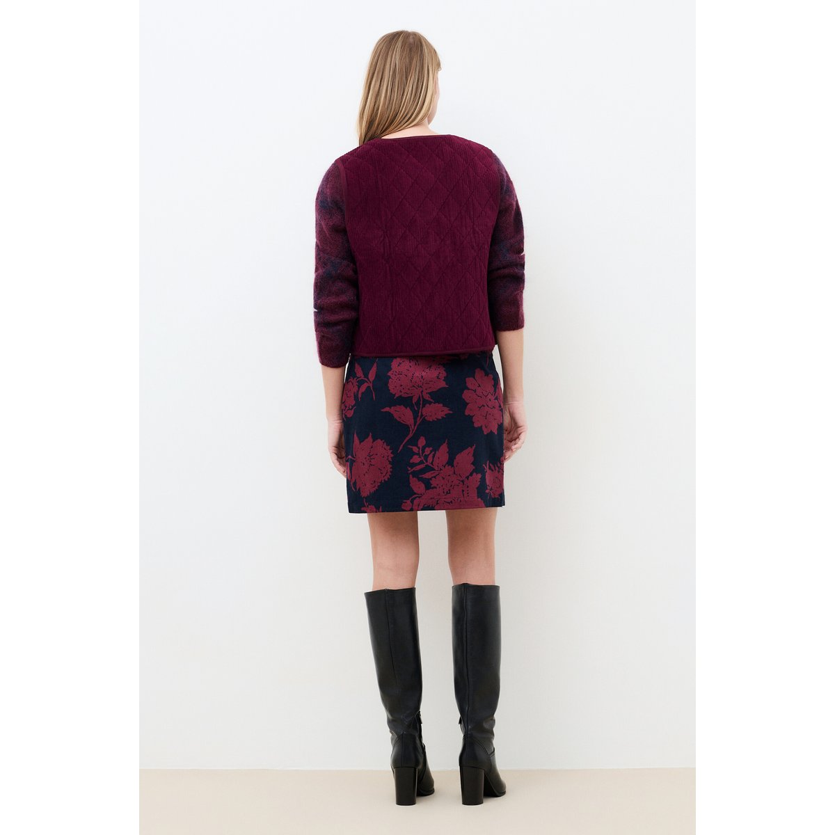 Gilet sans manches TMARCO bordeaux, CAROLL