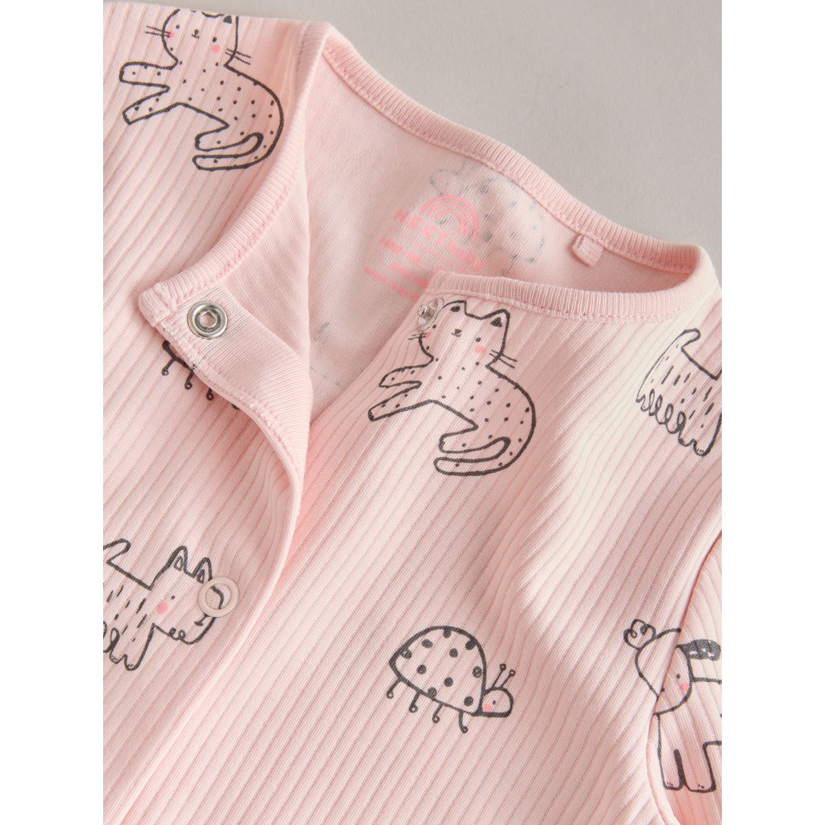 Dors-bien à zip bidirectionnel bébé, lot de 3 rose, NEXT