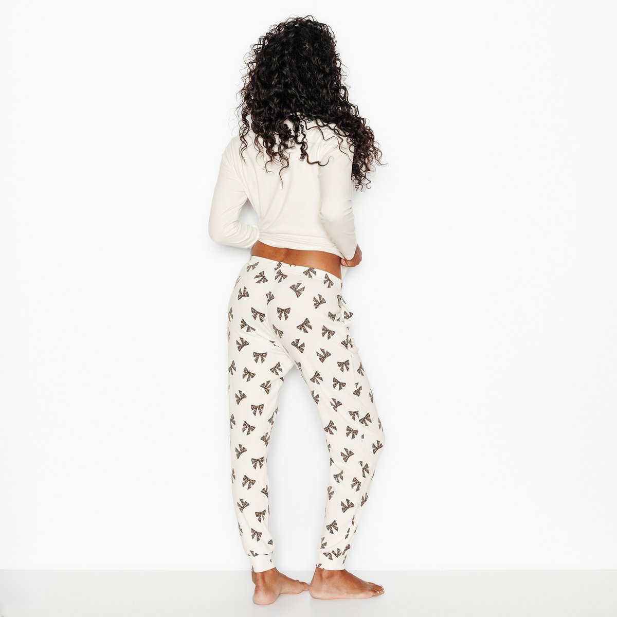 Pantalon pyjama JOLISA multico blanc, ROUGEGORGE LINGERIE