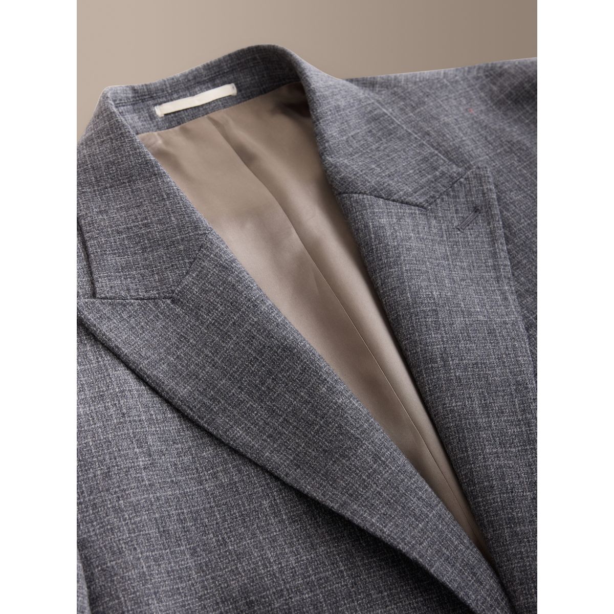 Veste de costume standard en cachemire/laine signature gris, NEXT