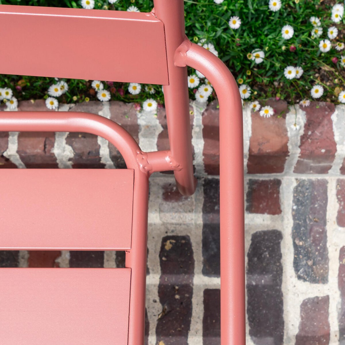 Salon de jardin bas 5p en aluminium Kaki clair LINDOS kaki clair, WILSA GARDEN